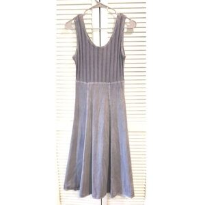 Fads Vintage 90s A line drsss Denim Gray/Blue Size 6